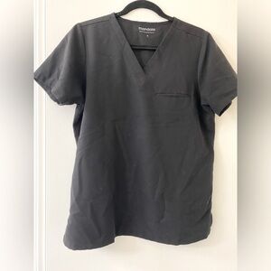 Mandala Women’s Black Scrub Top